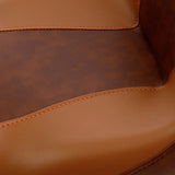 C.C. RIDER Touring Seat 2 Up Seat  Driver Passenger Seat For Harley CVO Road Glide Electra Glide Street Glide Road King Brown, 1997-2007