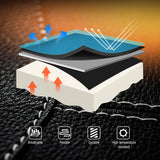 C.C. RIDER Touring Seat Driver Passenger Seat 2 Up Seat For FL Touring Road King Electra Glide Road Glide, 2009-2023