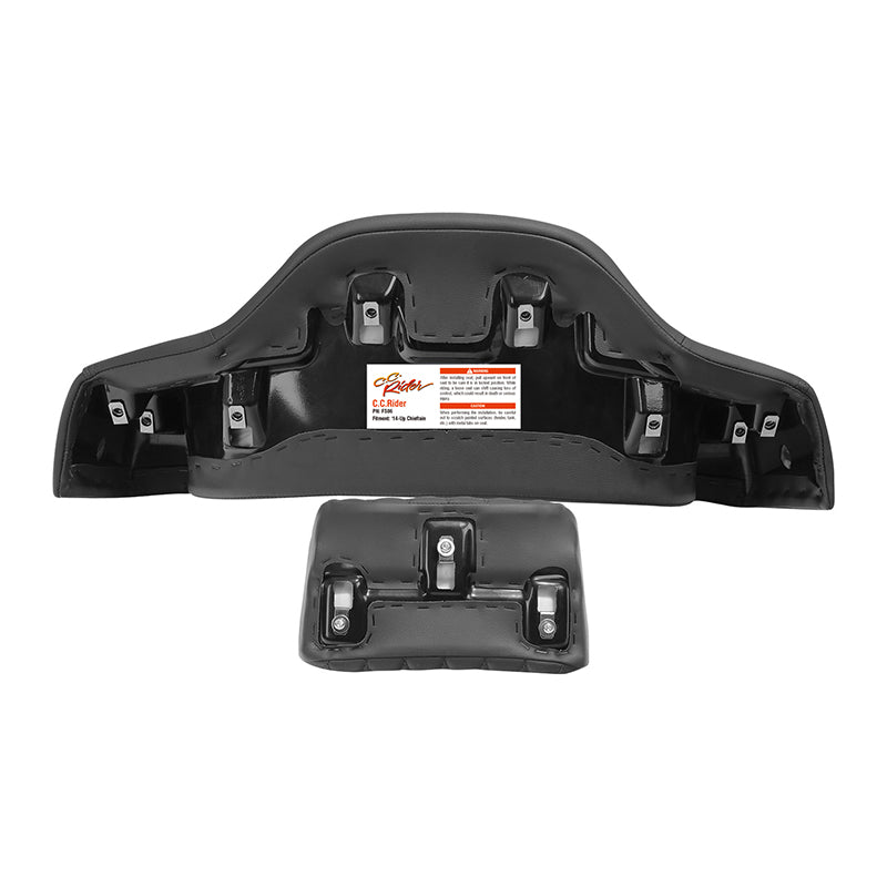 C.C.RIDER Indian Chieftain Passenger Backrest Pad King Touring Trunk Backrest, 2014-2025