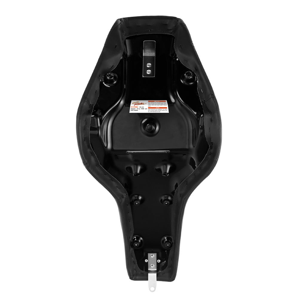 C.C. RIDER Softail Step Up Seat 2 up Seat For Softail Standard Street Bob FXBB Standard FXST, 2018-2025