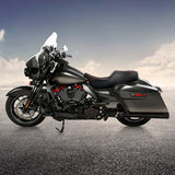 C.C. RIDER Touring Seat Driver Passenger Seat 2 Up Seat Lattice Stitch For FL Touring Road King Electra Glide Road Glide, 2009-2023