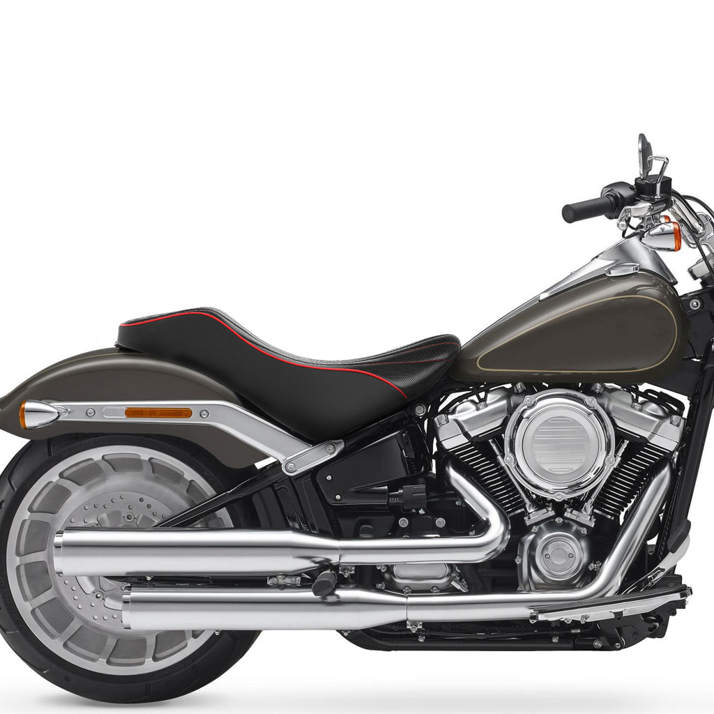 C.C. RIDER Softail Seat Solo Seat Driver Seat Rider Seat For Street Bob Sofatil Slim Deluxe, 2018-2024