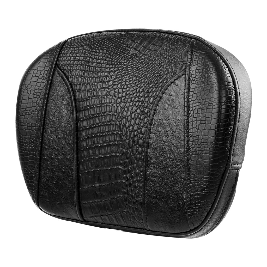 C.C. RIDER Touring Seat 2 up Seat Driver Passenger Seat Bareback Gator For Harley Touring Street Glide Road Glide Electra Glide, 2008-2023