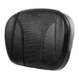 C.C. RIDER Touring Seat 2 up Seat Driver Passenger Seat Bareback Gator For Harley Touring Street Glide Road Glide Electra Glide, 2008-2023