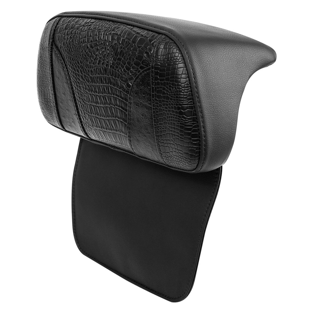 C.C. RIDER Touring Seat 2 up Seat Driver Passenger Seat Bareback Gator For Harley Touring Street Glide Road Glide Electra Glide, 2008-2023