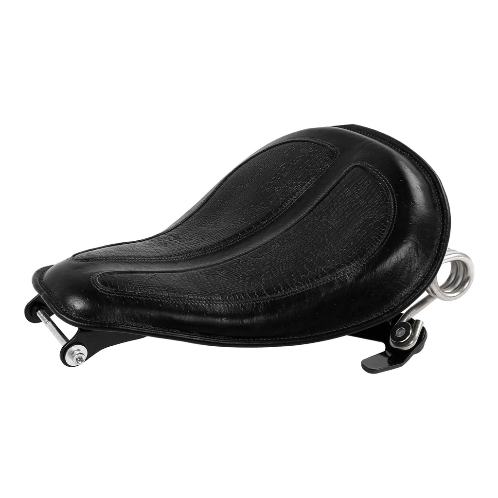 C.C. RIDER Sportster Seat Solo Spring Seat Torsion Type Motorcycle Solo Seat Iron 883 Iron 1200 Bobber Seat Chopper Seat 2004-2024
