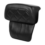 Gel Seat C.C. RIDER Touring Seat Two Piece 2 Up Seat Low Profile Driver Passenger Seat Octane For Road Glide Street Glide Road King, 2009-2023