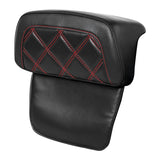 Gel Seat C.C. RIDER Touring Seat Two Piece 2 Up Seat Low Profile Driver Passenger Seat Octane For Road Glide Street Glide Road King, 2009-2023