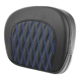 C.C. RIDER Touring Seat Two Piece 2 Up Seat Low Profile Driver Passenger Seat For Road Glide Street Glide Road King, 2009-2023