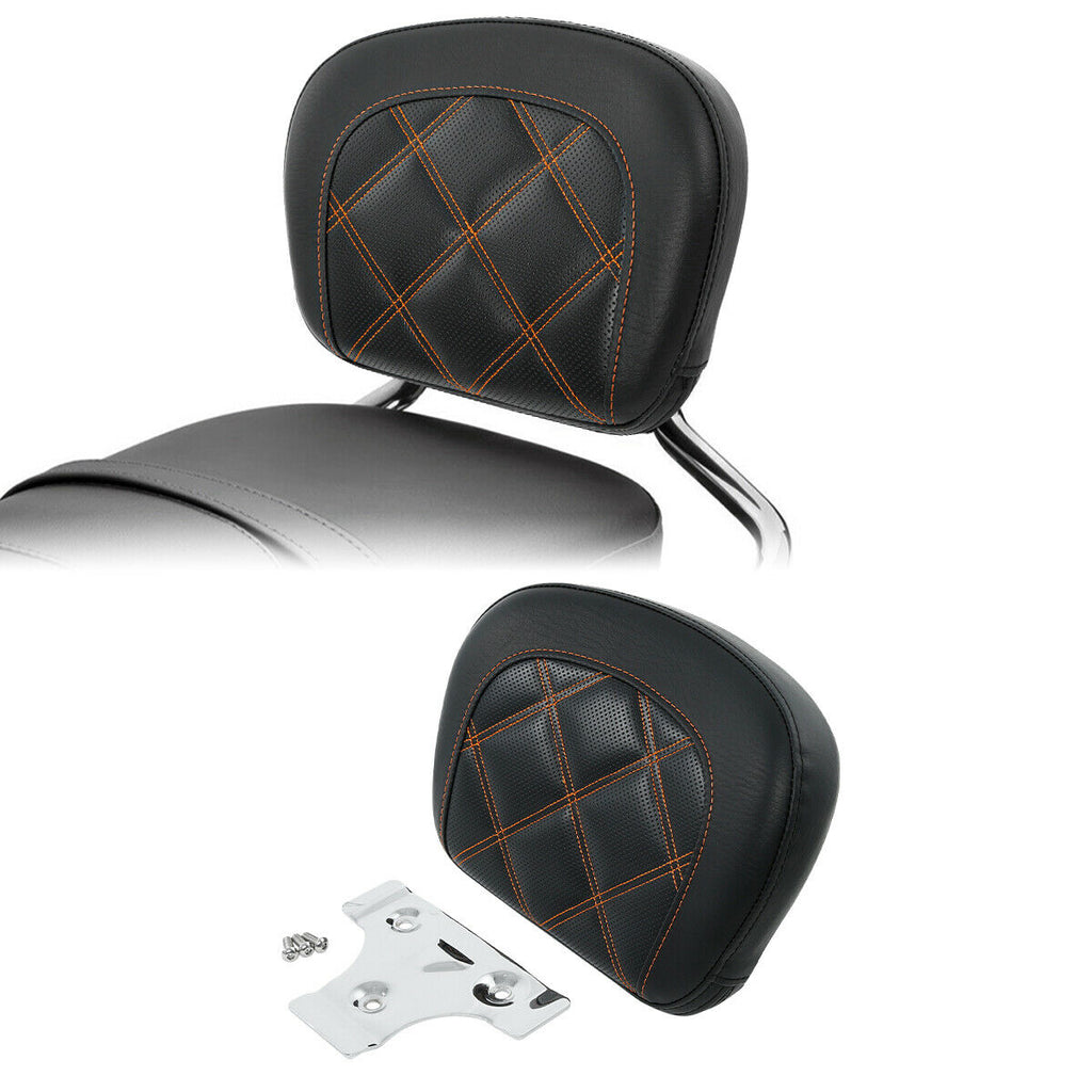 C.C. RIDER Passenger Backrest Sissy Bar Backrest Octane For Harley Touring CVO Road Glide Street Glide Road King