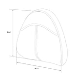 C.C. RIDER Passenger Backrest Sissy Bar Backrest For Indian Scout Sixty 100th Aniversary Scout ABS, 2015-2024