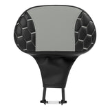 C.C. RIDER Touring Seat Driver Passenger Seat With Backrest For Harley CVO Road Glide Electra Glide Street Glide Road King, Whitish Grey, 2014-2023