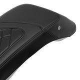 C.C. RIDER Saddlebag Lid Covers Lattice Stitching For Harley Touring Street Road Glide 2014-2023