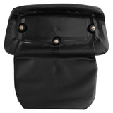 C.C. RIDER Razor Chopped Pack Trunk Backrest Passenger Backrest Pad For Harley Touring CVO Road Glide Electra Glide Road King, 1997-2013