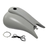 C.C. RIDER Stretched 6.6 Gallon Fuel Gas Tank Unpainted Fit For Harley Touring 2008-2023