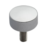 C.C. RIDER Custom Stainless Steel Seat Chrome Bolt Screw for Harley Touring Softail Dyna Sportster 1996-2024