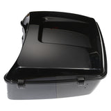 13.7" King Tour Pack Trunk Black Latch With Carpet Liner Fit For Harley Touring 2014-Later