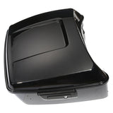 13.7" King Tour Pack Trunk Black Latch With Carpet Liner Fit For Harley Touring 2014-Later