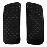 C.C. RIDER Saddlebag Lid Covers Honeycomb Stitching For Harley Touring Street Road Glide 2014-2023