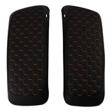C.C. RIDER Saddlebag Lid Covers Honeycomb Stitching For Harley Touring Street Road Glide 2014-2023