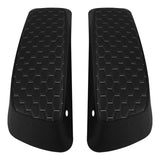 C.C. RIDER Saddlebag Lid Covers Honeycomb Stitching For Harley Touring Street Road Glide 2014-2023