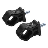 C.C. RIDER King Tour Pack Backrest Mounting Bracket Replacement Hardware Kit For Harley Touring Models, 2014-2024