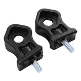 C.C. RIDER King Tour Pack Backrest Mounting Bracket Replacement Hardware Kit For Harley Touring Models, 2014-2024