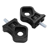 C.C. RIDER King Tour Pack Backrest Mounting Bracket Replacement Hardware Kit For Harley Touring Models, 2014-2024