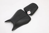 C.C. RIDER YZF R6 YZF R6S Front And Rear Seat Black Red Carbon Fiber Stitching For YAMAHA YZFR6 2003-2005 YZFR6S 2006-2009