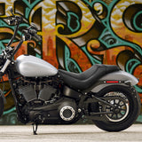 C.C. RIDER  Softail Seat 2 up Driver And Passenger Seat Chopper Seats Street Bob 114 FXBB 2018-2024