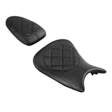 C.C. RIDER BMW S1000RR Seat Rider Passenger Seat Pillion Cushion Black Lattice For BMW S1000RR, 2019-2025