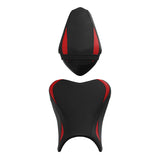 C.C. RIDER Ninja 400 Z400 Front And Rear Red Side Pattern Seat Fit For Kawasaki , 2018-2024