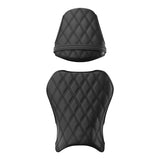C.C. RIDER GSX-R750 GSX-R600 Front And Rear Seat For SUZUKI GSXR750 GSXR600 Black Diamond, 2011-2024