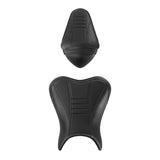 C.C. RIDER Ninja 400 Z400 Front And Rear Seat Fit For Kawasaki Ninja400 Black Carbon Fiber, 2018-2024