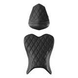 C.C. RIDER YZF R1 Front And Rear Seat For YAMAHA YZFR1 Black Diamond Stitching, 2009-2014