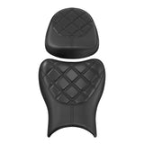C.C. RIDER GSX1300R Front And Rear Seat Fit For SUZUKI Hayabusa GSX1300R Black Lattice Stitching, 2008-2020