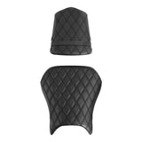 C.C. RIDER YZF R1 Front And Rear Seat For YAMAHA YZFR1 Black Lattice Stitching, 2000-2001