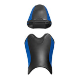 C.C. RIDER YZF R6 Front And Rear Seat For YAMAHA R6 YZFR6 With Blue Red Stiching, 2008-2016