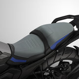 C.C. RIDER BMW R1300GS Seat Rider Passenger Seat Pillion Cushion Blue Gray Black For BMW R1300GS, 2023-2025