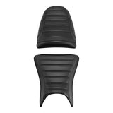 C.C. RIDER Ninja ZX6R ZX636 ZX6RR ZX600 Front And Rear Seat For Kawasaki Black Stitch, 2003-2004