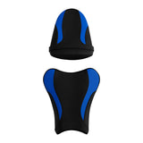 C.C. RIDER GSX-R1000 Front And Rear Seat Fit For SUZUKI GSXR1000  Black Blue pattern, 2005, 2006