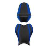 C.C. RIDER  Front And Rear Seat With Black Blue Design For SUZUKI GSXR1000, 2009-2016