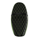 C.C.RIDER Kawasaki Z900RS ERGO Seat Genuine Cafe 2 up Seat Black Green Lattice Stitch Fits Kawasaki Z900RS 2018-2025