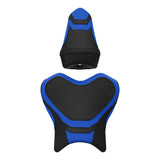 C.C. RIDER YZF R1 Front And Rear Seat For YAMAHA YZFR1 Black Blue, 2015-2024