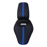 C.C.RIDER Softail Seat Two Piece 2 Up Seat Lattice Stitching For Harley Softail Breakout FXBR FXBRS, 2018-2025