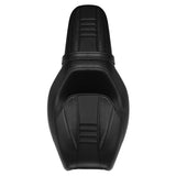 C.C. RIDER Softail Seat Driver And Passenger Seat Chopper Seat Black Microfiber Leather Sitiching Fit Fat Bob 114 FXFB 2018-2023
