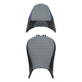 C.C. RIDER BMW R1300GS Seat Rider Passenger Seat Pillion Cushion Blue Gray Black For BMW R1300GS, 2023-2025