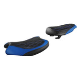 C.C. RIDER GSX1300R Front And Rear Seat Fit For SUZUKI Hayabusa GSX1300R Alien Style Red Blue Lattice Stitch, 2008-2020