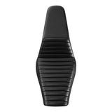 C.C. RIDER Dyna Step Up Seat 2 Up Seat Tuck and Roll For Dyna Wide Glide Super Glide, 1996-2003