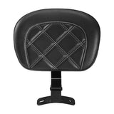 C.C. RIDER Rider Backrest Driver Backrest Pad For Harley Touring CVO Street Glide Road Glide Electra Glide Road King, 2009-2023